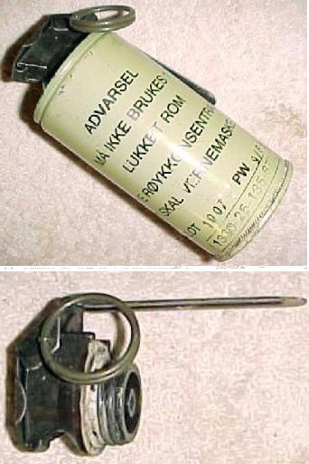 Norwegian Anti Riot Grenade - Click Image to Close